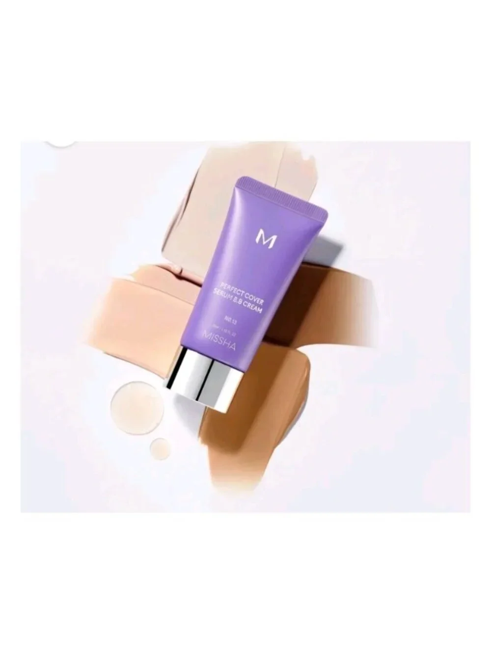 Missha M Perfect Cover Serum BB Cream #23 Natural Beige 35ML 1.18 oz Make Up